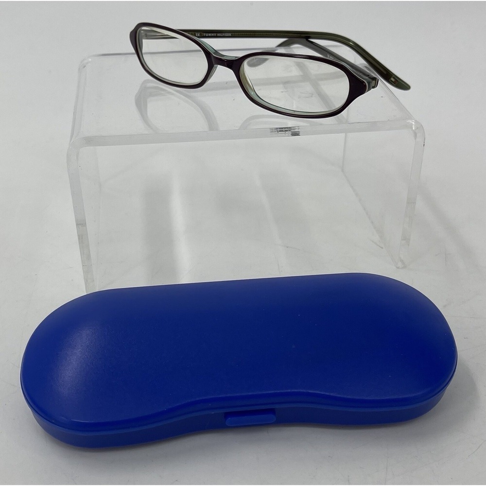 Tommy Hilfiger TH 3046 Purple‎ Eyeglass Frames 49/16/140 Flex Hinge with Case